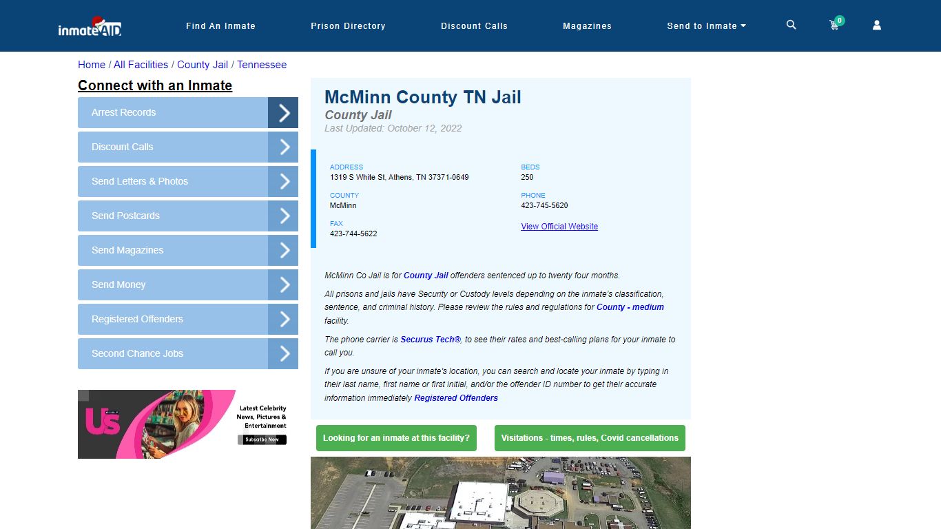 McMinn County TN Jail - Inmate Locator - Athens, TN
